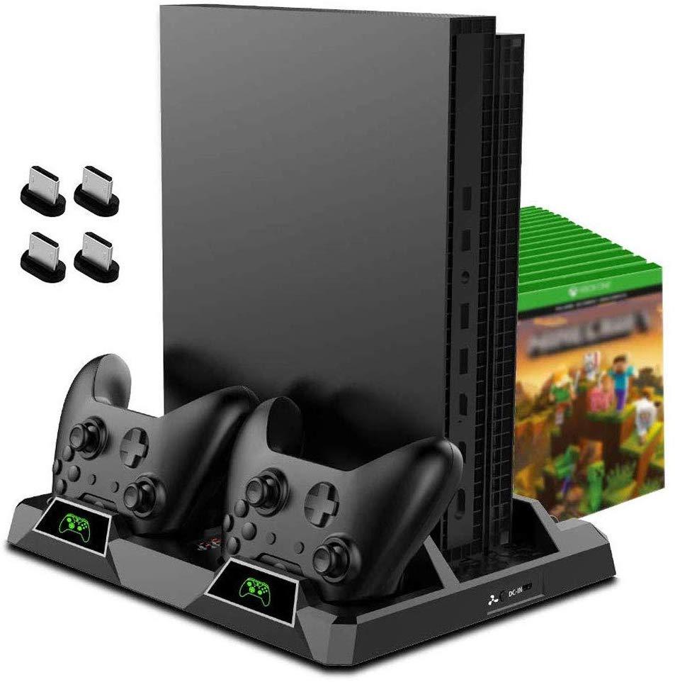 Vertical Cooling Stand for Xbox One/S/X-Black | OIVO – oivogame