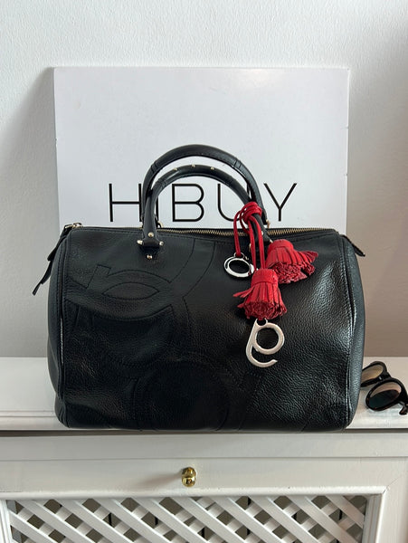PURIFICACION Bolso negro logo – Hibuy market