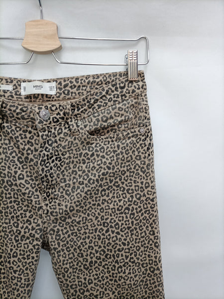 MANGO. Pantalón animal print – Hibuy market
