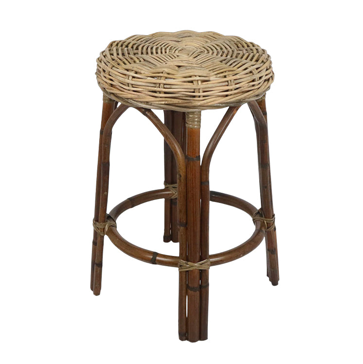 kitchen stools rattan