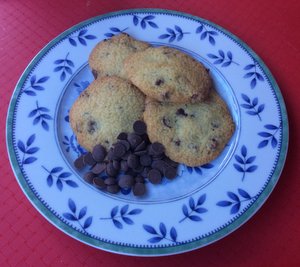 Sugar free Chocolate Chip Cookies