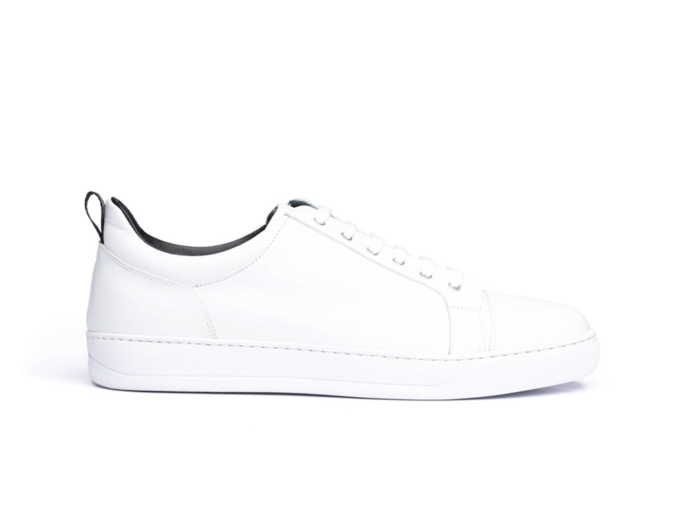 pludselig Framework mælk Pietro low top white calf leather sneaker – designitalianshoes