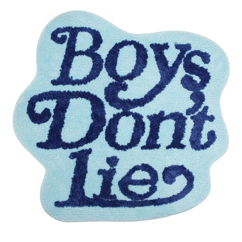 Girls Don't Cry Accent Rug - Shop Online on roomtery