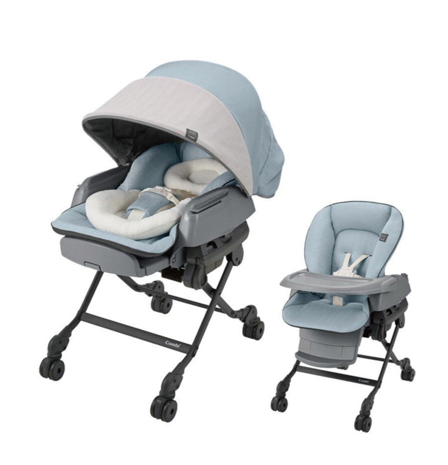 combi high chair manual swing