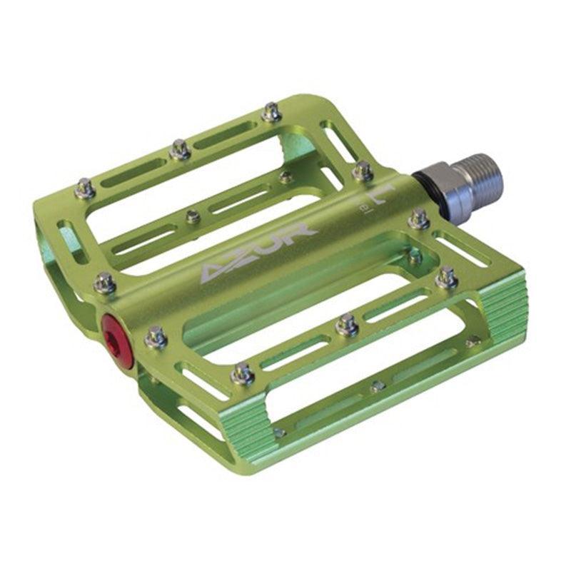 green mtb pedals