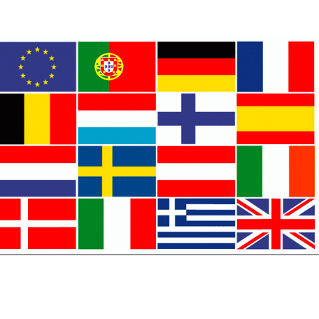 Druppelen instant Coöperatie Vlaggen Europa | 1-2 dagen levertijd – Fournituren.nl