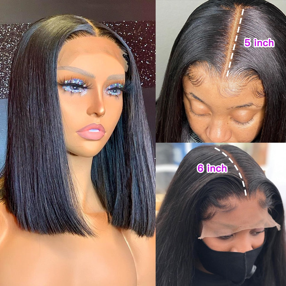 13x4 lace front wig vs 5x5