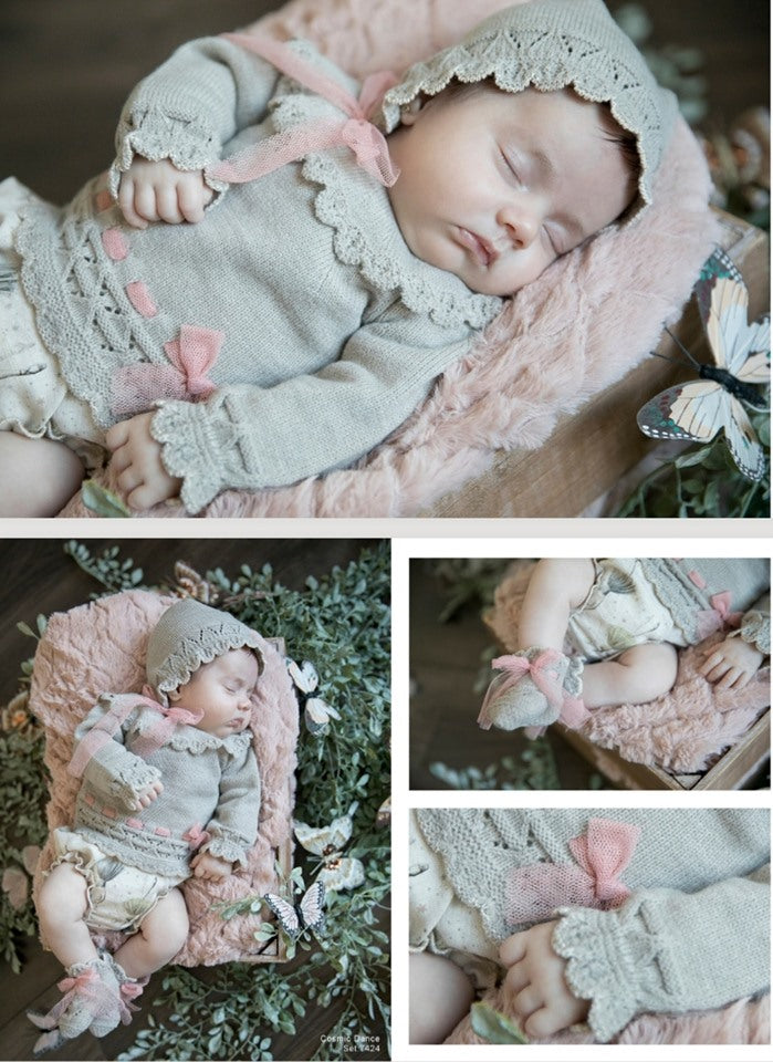 Limpia el cuarto creencia secuencia Mac Ilusion Baby/Reborn Four Piece Outfit 7424 Nuez (Biscuit Colour) –  Bella Sienna