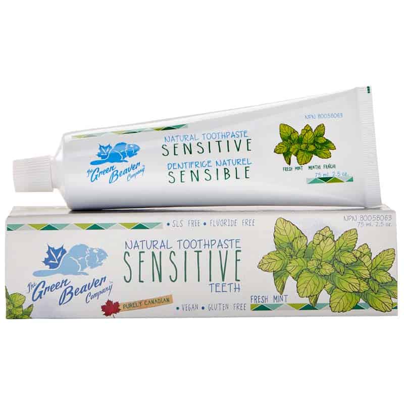 all natural toothpaste for sensitive teeth