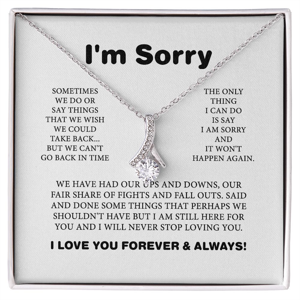 Apology Gift For Her, I Am Sorry Gift For Wife Or Girlfriend ...