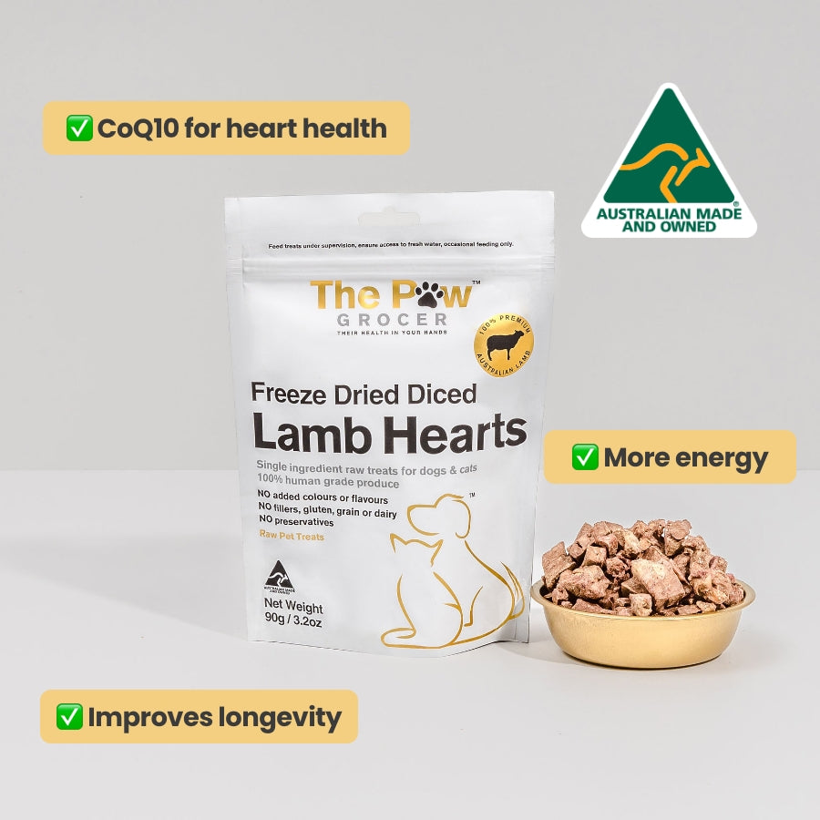 are lamb hearts good for dogs