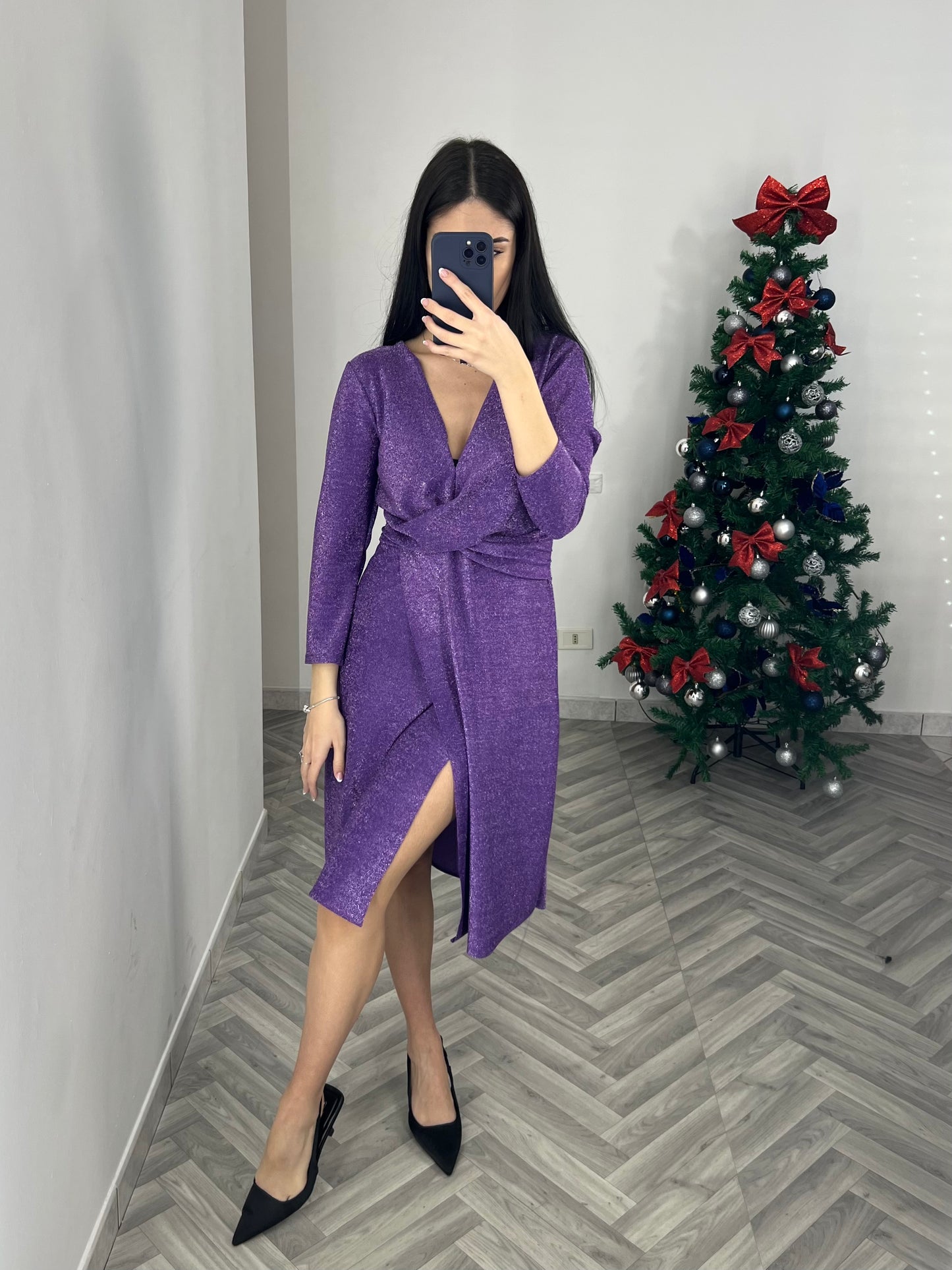 Dress incrocio