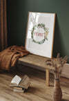 peace wall art decor for Christmas