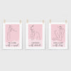 set of 3 women affirmation prints