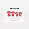 football family decor personalised sign