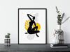 black and yellow Matisse poster 3
