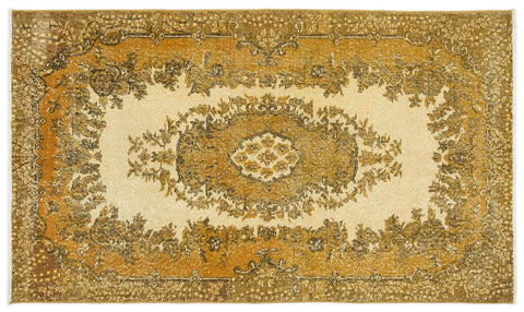 overdyed vintage rug