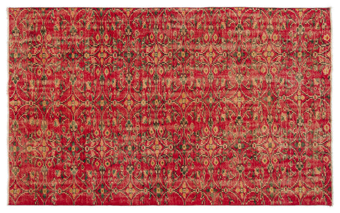 overdyed vintage rug