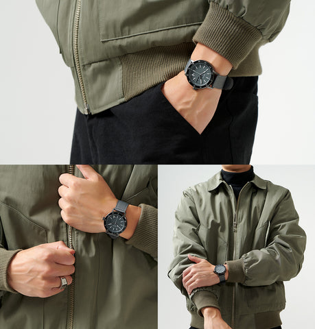 The 5TH Watches Khaki Colour With Sierra Watch