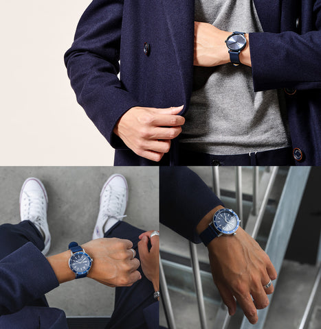 The 5TH watches blue styling 