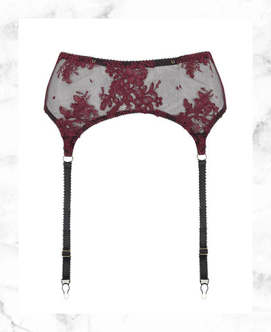 Edge o' Beyond Luxury Lingerie Fabienne Suspenders