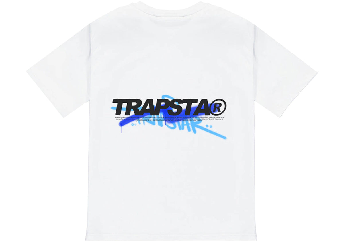 Trapstar Trespass Tee Whiteblackblue Shopnowstock 9046