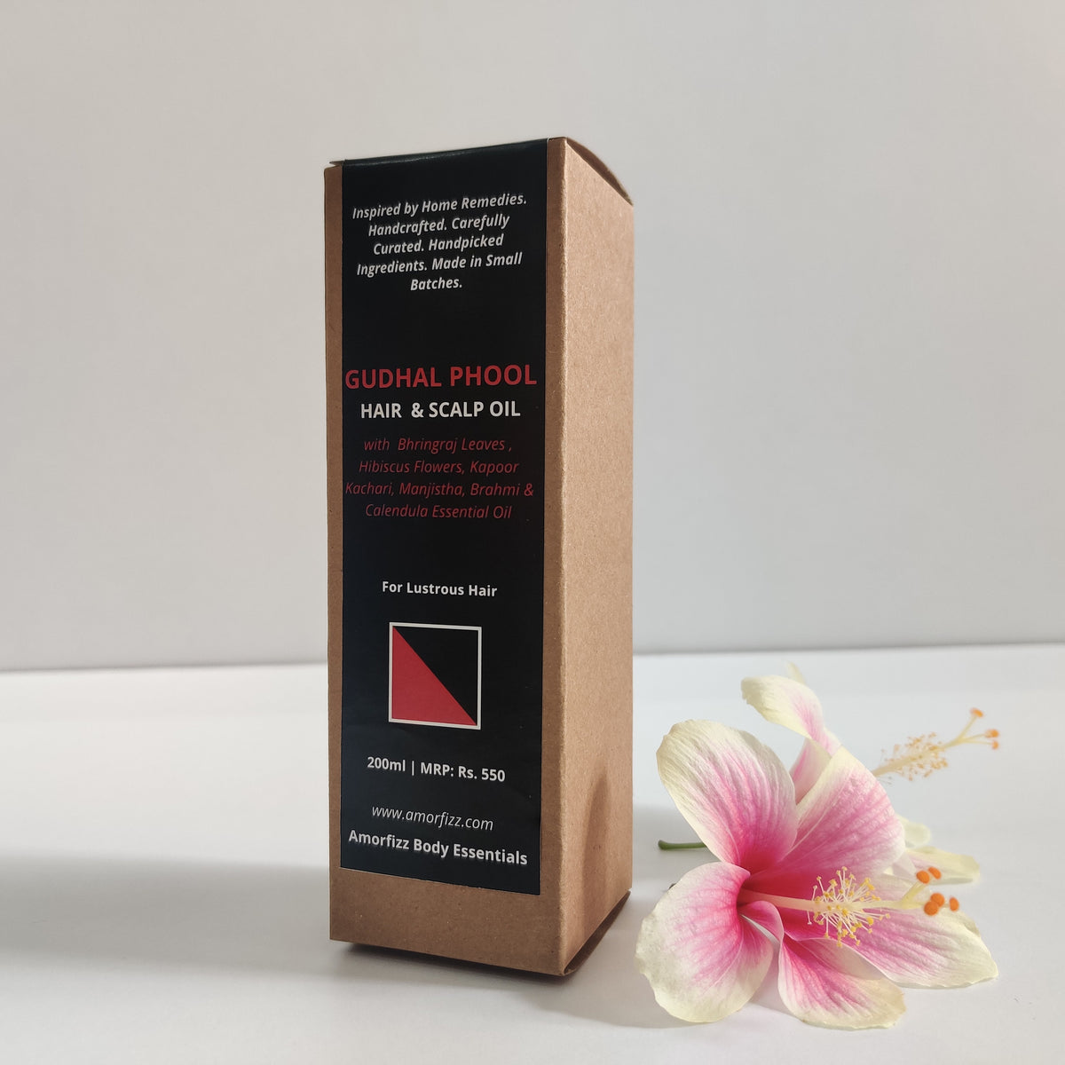 Gudhal Phool (Hibiscus) Hair Oil - For Lustrous Hair – Amorfizz Body  Essentials