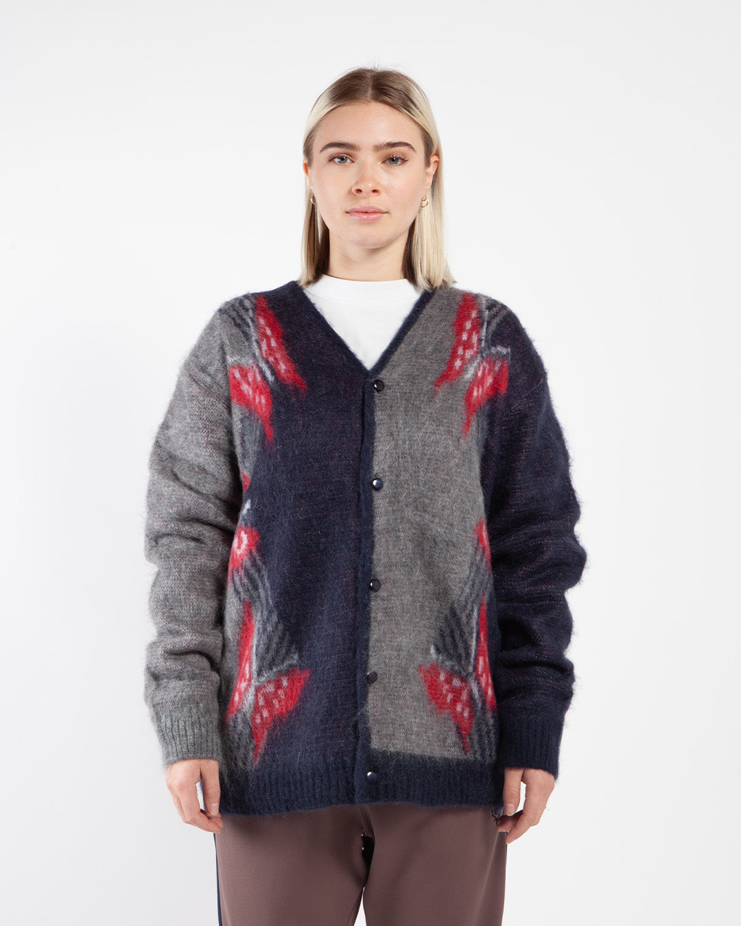 オリジナル Needles Mohair Cardigan-Papillon-Navy L veme.fi