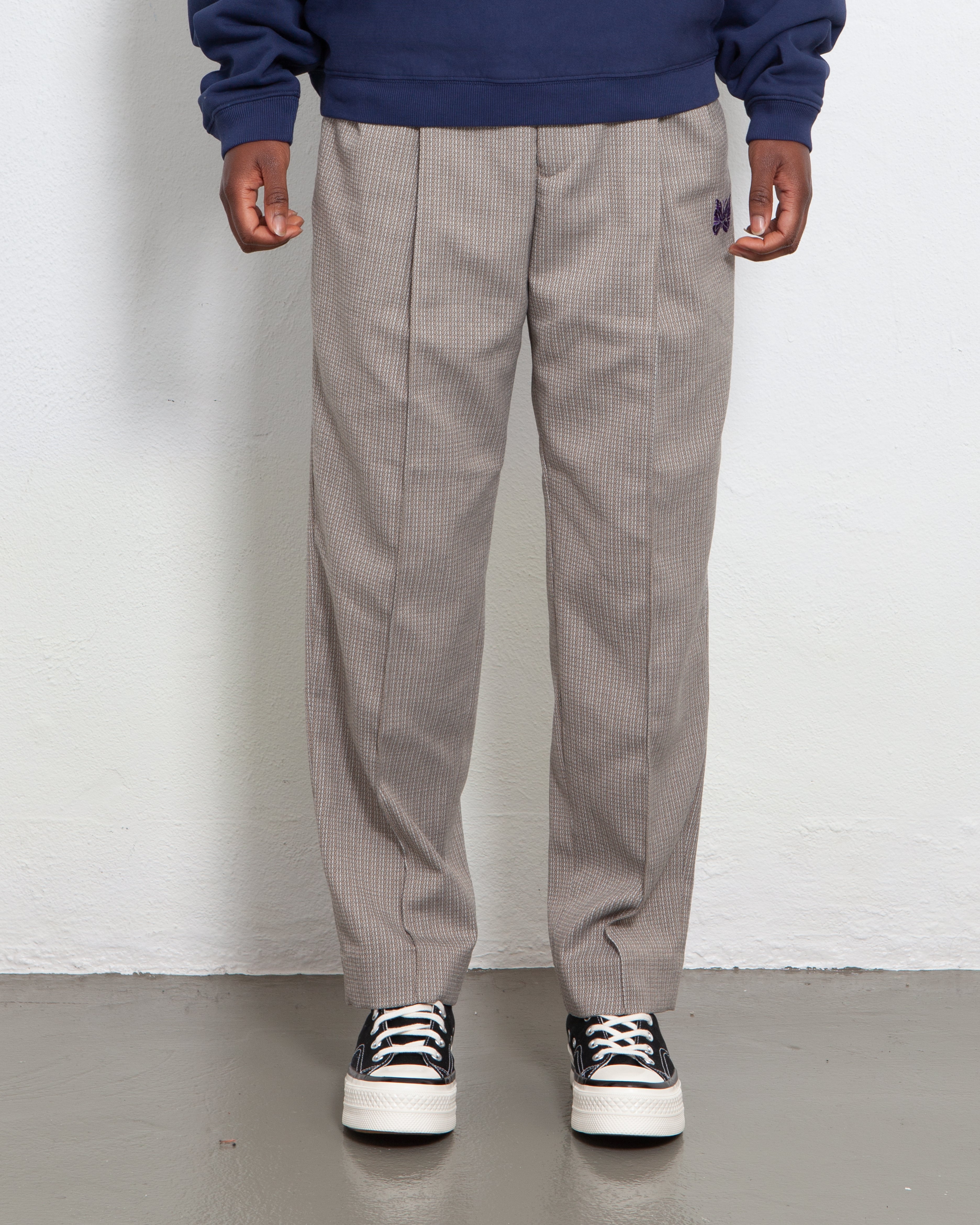 メール便指定可能 Needles TUCKED SIDE TAB TROUSER STRIPE | www