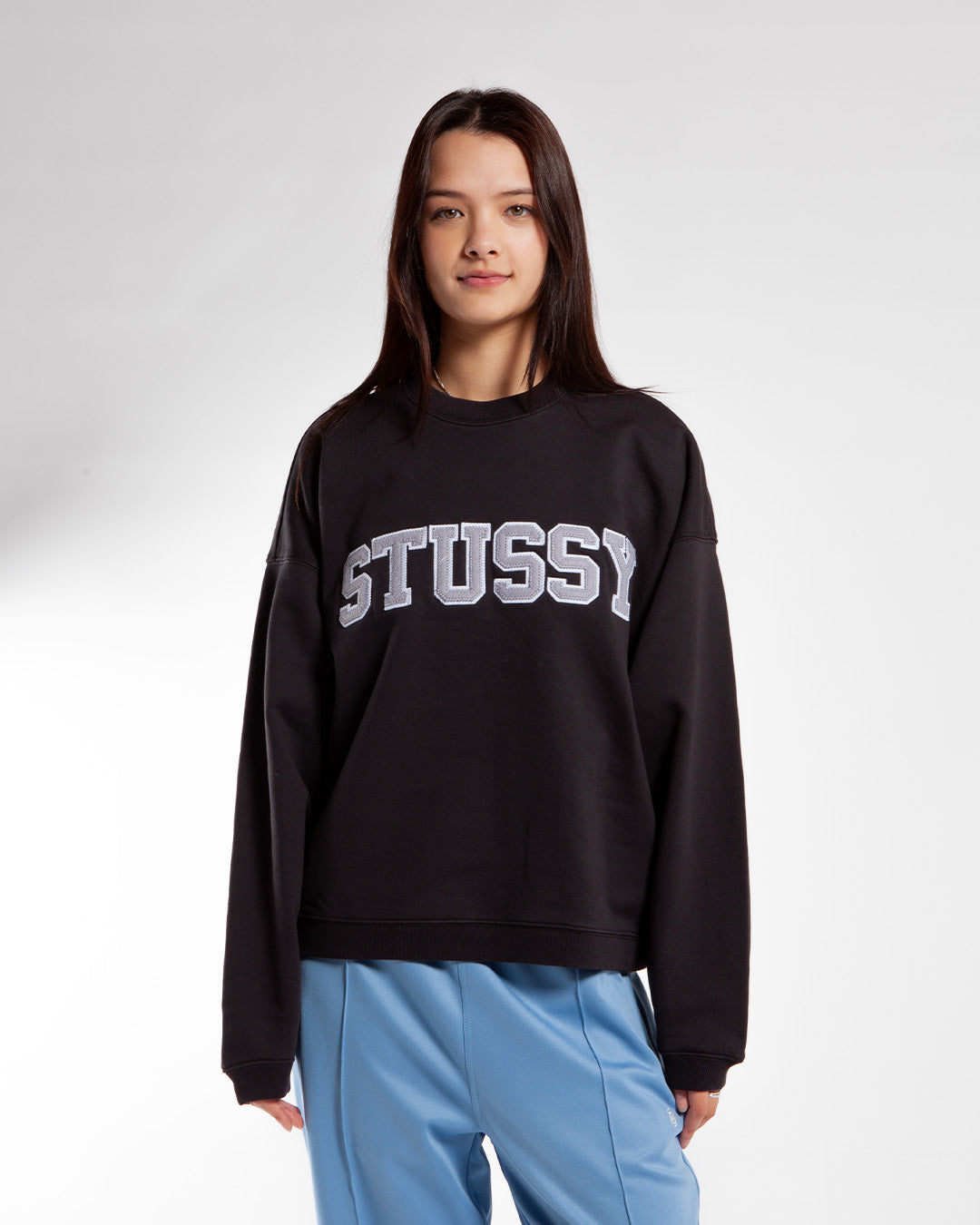 stussy ステューシー Relaxed Oversized Crew | nate-hospital.com