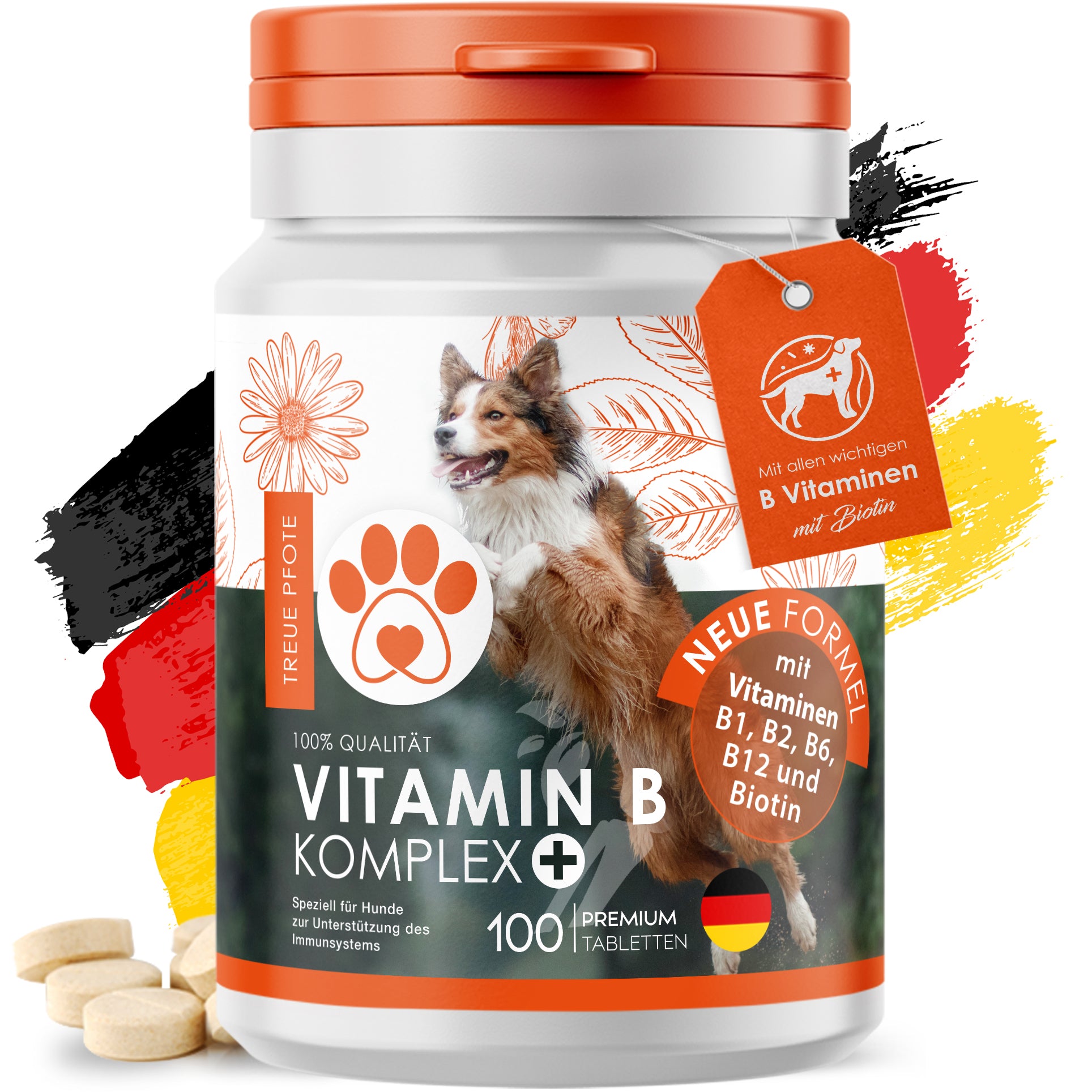 maternal fritid Shredded TreuePfote Vitamin B Komplex + – Treue Pfote - Aus Liebe zu deinem Hund