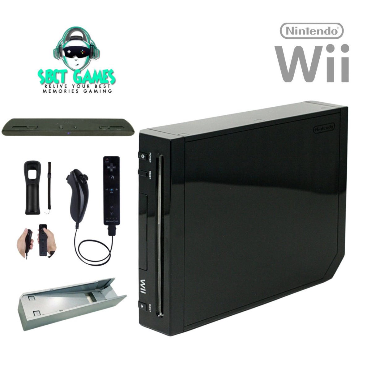 Nintendo Wii in Black