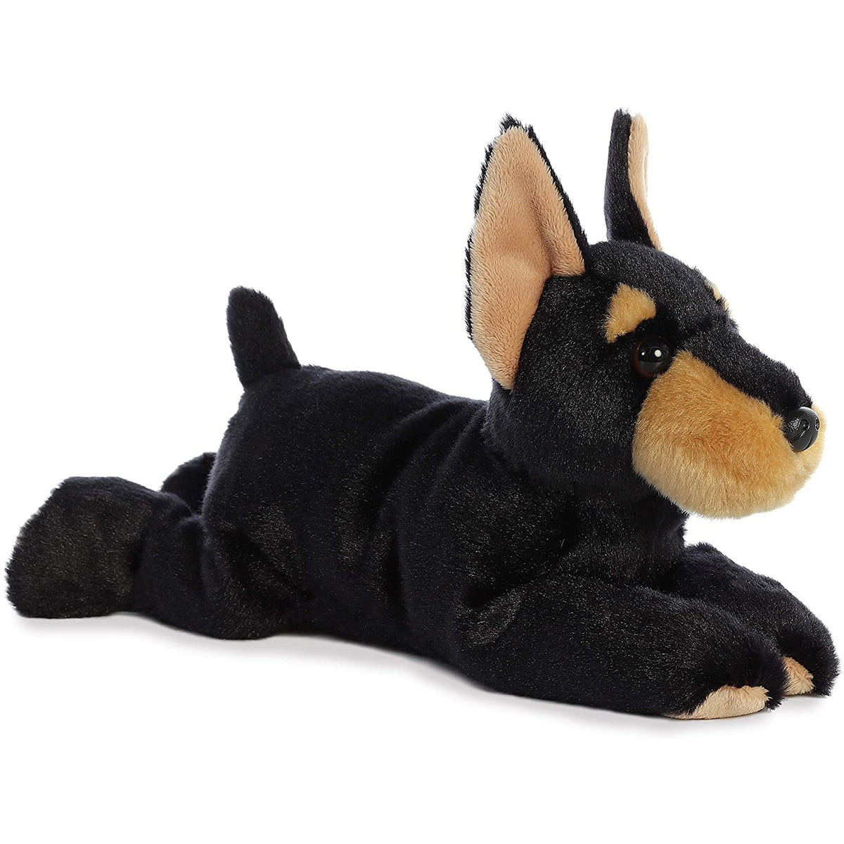 doberman stuffed toy