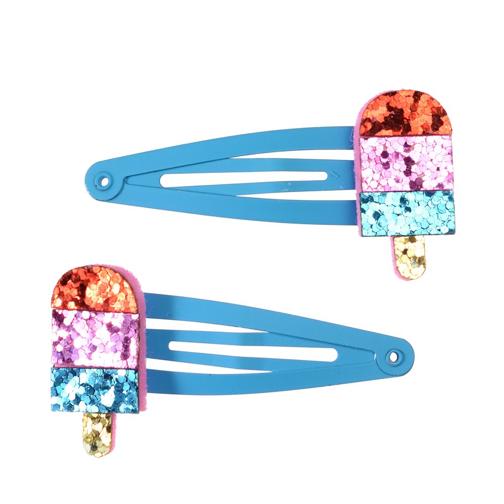 Ice Lolly Glitter Hair Clips – BAM Store + Space