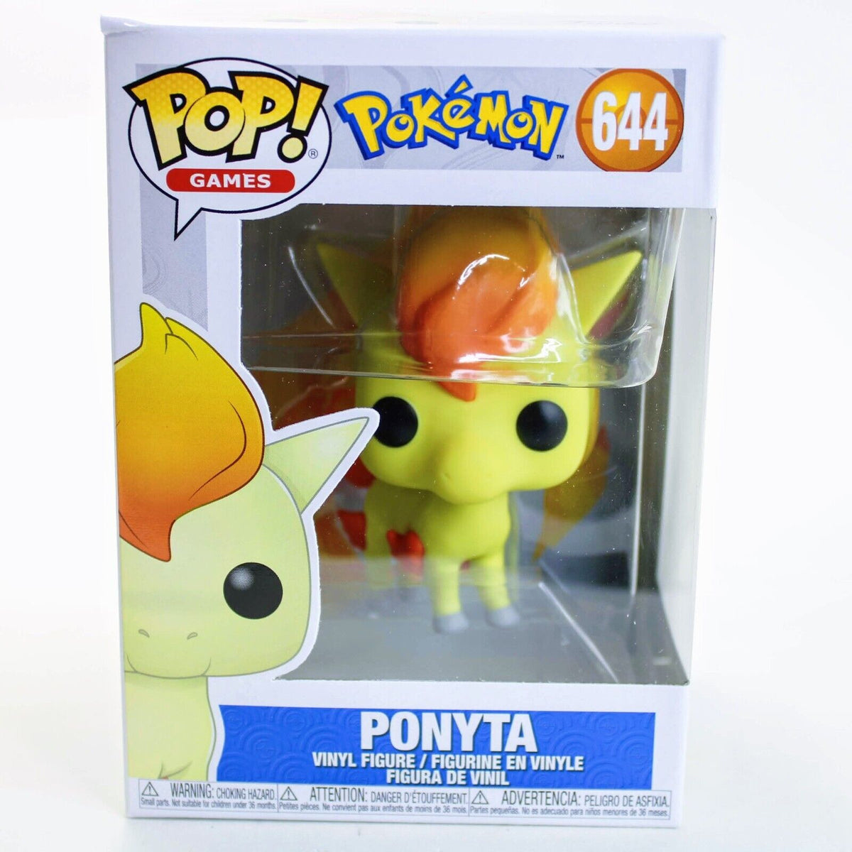 Funko Pop Pokemon Games Ponyta - Vinyl Figure # 644 S6 – Blueberry Cat