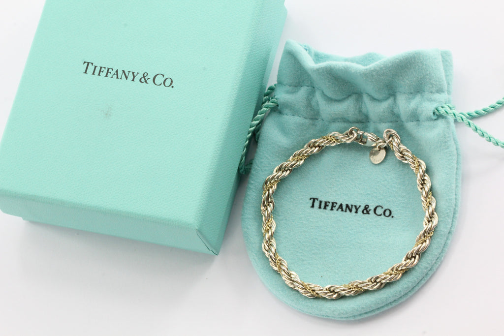 tiffany twisted rope bracelet
