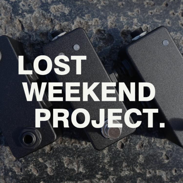 市場 LOST WEEKEND PB3226 アクリルペダルボード PROJECT.