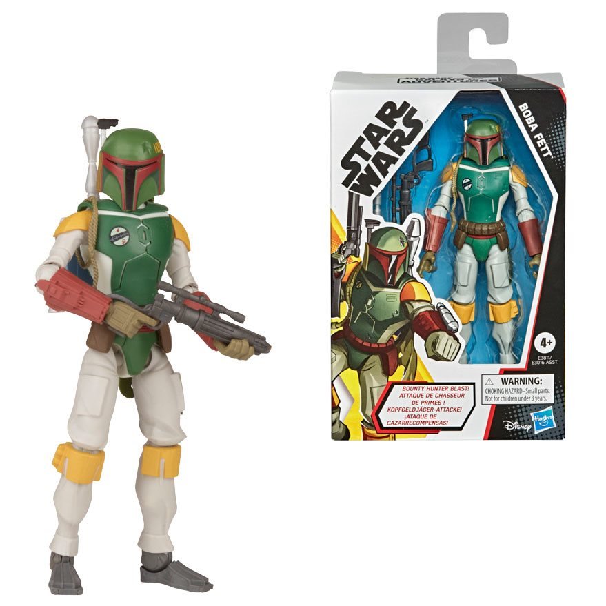 star wars galaxy of adventures figures boba fett