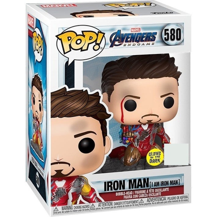 pop vinyl i am iron man