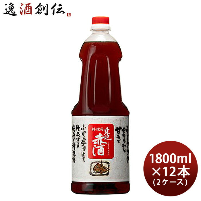 調味酒 東肥赤酒 料理用 ペット 1800ml 1.8L × 2ケース / 12本 料理酒 調味料 赤酒 瑞鷹 敬老の日