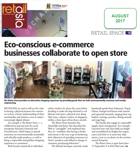 Retail Asia - Eco-Conscious