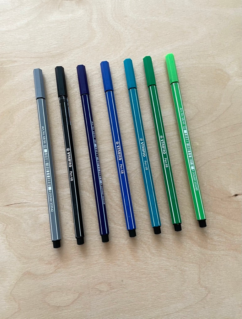 samenkomen sterk angst Stabilo Pen 68 – Singles (various colors) – Family of Things