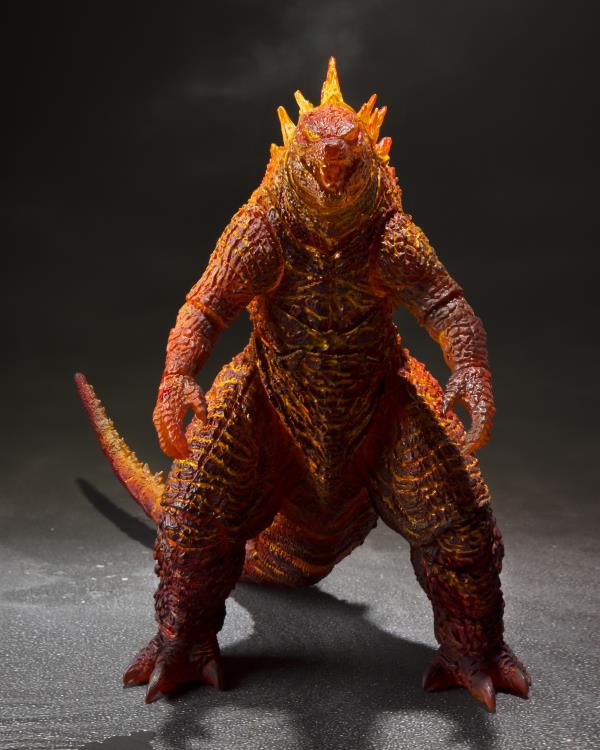 sh monsterarts godzilla 2019 burning