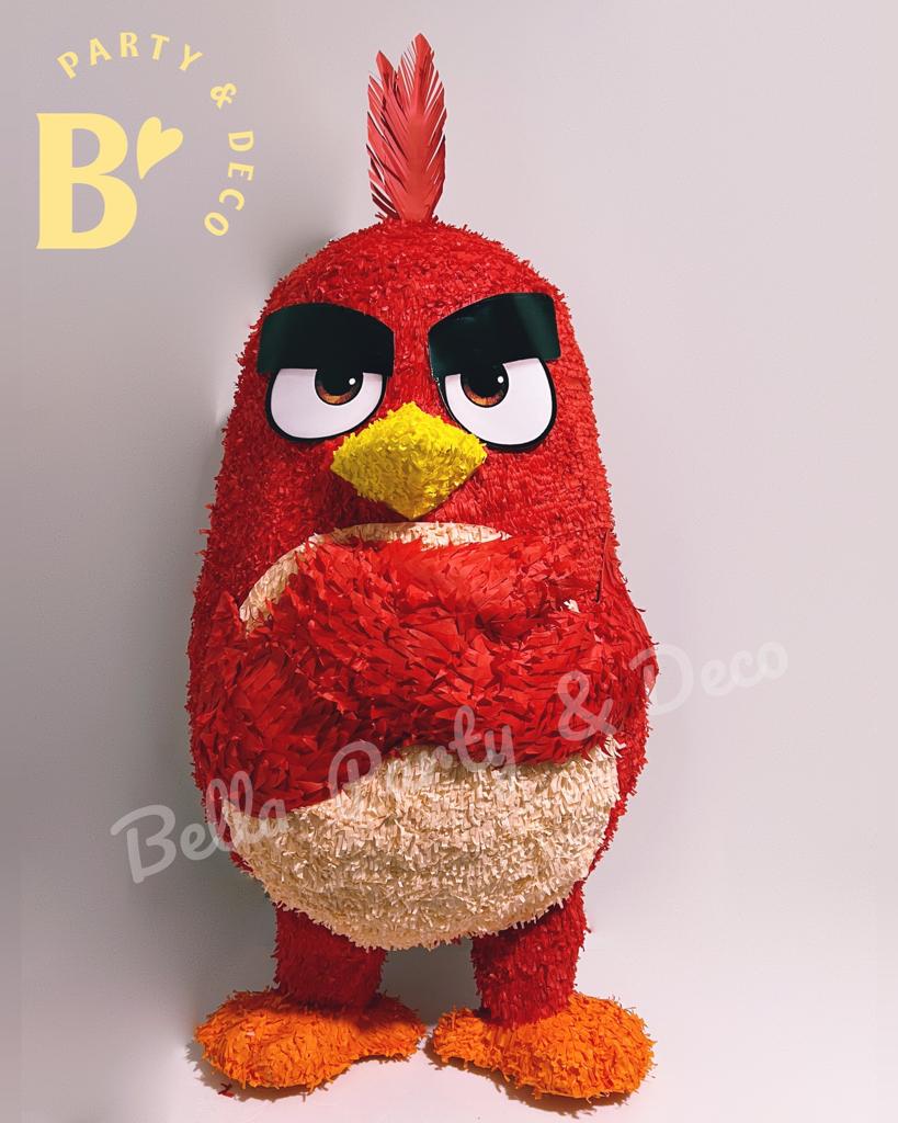 cápsula agricultores Trueno Angry Bird rojo – Bella Party & Deco