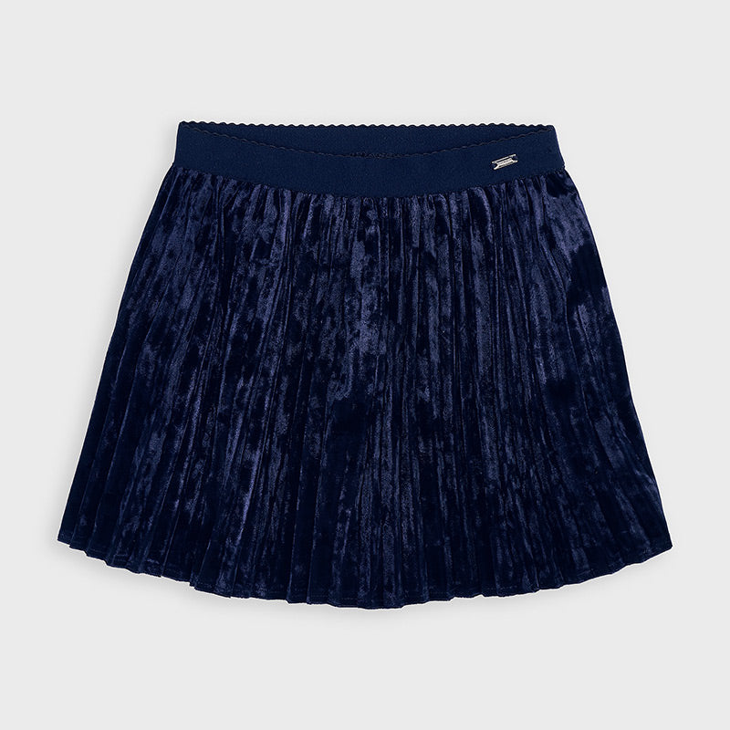 blue velvet skirt size 10