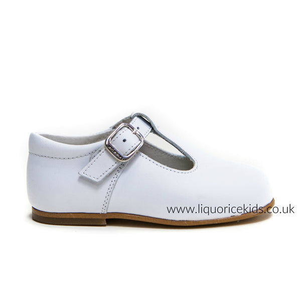 white t bar shoes