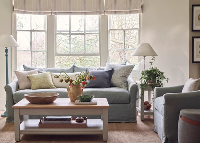 neptune sofa in a bright living room