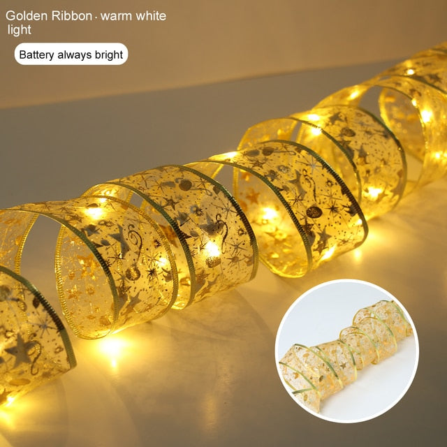 Depot Deluxe™ Ribbon Fairy Christmas Lights