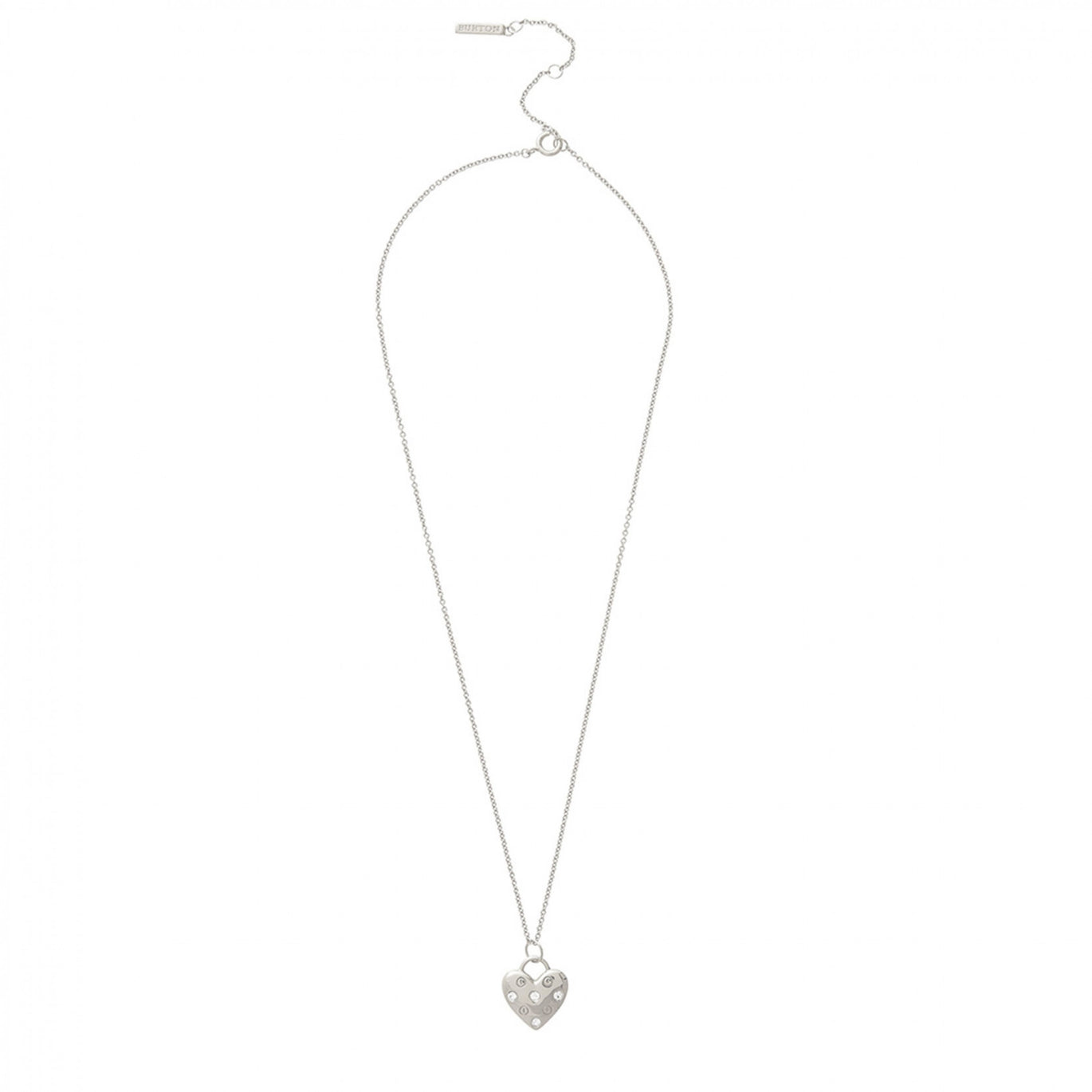 Olivia Burton Classic Heart Silver Necklace