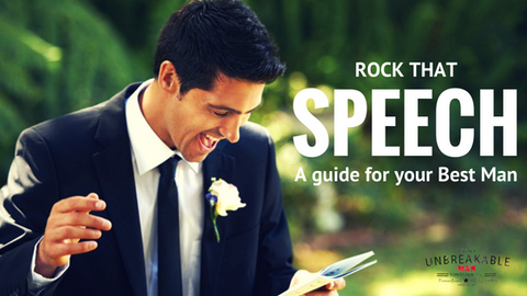Rock that speech: A Guide for your best man. 